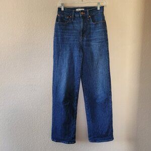 Madewell Women's Flare Jeans - Dark Blue